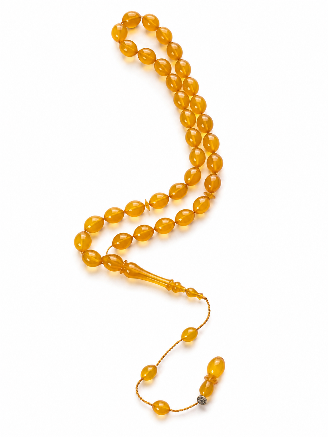 Bal Kehribar Tesbih — Honey Amber Tesbih